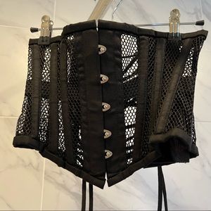 Orchard Corset Fishnet Waspie